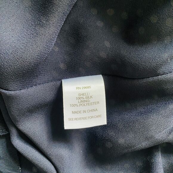 Pendleton Yacht Club Navy Polka Dot Pleated Classic Preppy A Line Skirt 16P - Picture 4 of 10